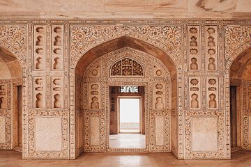 Agra fort en Inde, Asie | Photographie de voyage sur Lotte van Alderen