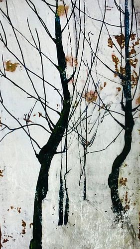 Listening to th trees by RAR KRAMER - Visual poet