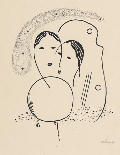 Ballon-Mädchen von WEST EGG designs