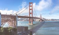 Golden Gate Bridge, San Francisco Kalifornien Westküste von Jeroen Somers Miniaturansicht