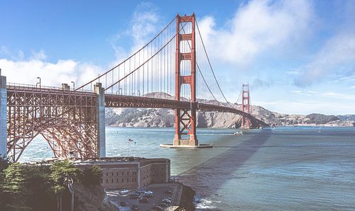 Golden Gate Bridge, San Francisco Californië West Coast