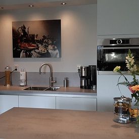 Customer photo: Pieter Claesz - Still life with silverware and lobster 1641