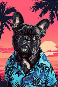 Bulldog | French Bulldog Art by Wonderful Art