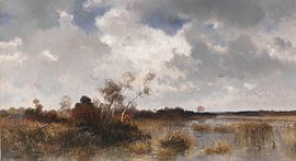 JOSEF WENGLEIN, mooslandschap in de herfst, rond 1900 van Atelier Liesjes