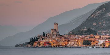 An evening in Malcesine, on Lake Garda