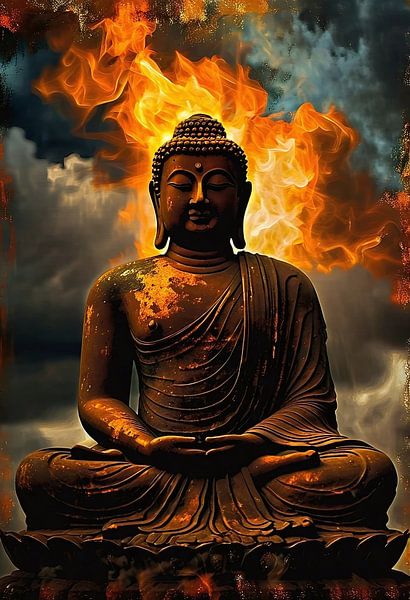Bouddha / Boeddha par MIROKKU