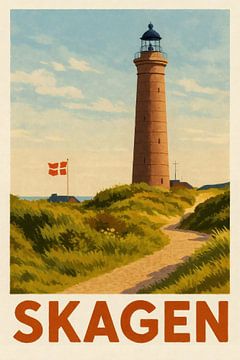 Skagen - Vuurtoren in het licht van het noorden