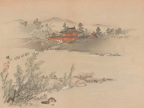 Motif from Yōfu gajō (Picture Album of the Peaceful Capital)