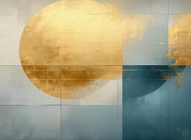 Blue Grey Gold by Modern Collection