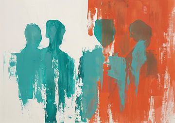 Abstract minimalistisch schilderij van Modern Collection