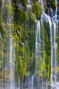 Mossbrae-Wasserfall, Kalifornien, USA