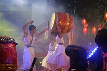 Drummer op een cultureel festival 1a van kall3bu