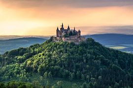 Sonnenuntergang auf der Schwäbischen Alb von Achim Thomae Photography