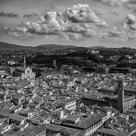 Wolken über Florenz von Tom Roeleveld