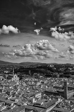 Nuages au-dessus de Florence sur Tom Roeleveld