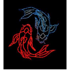 KOI LED sign by cudbeart