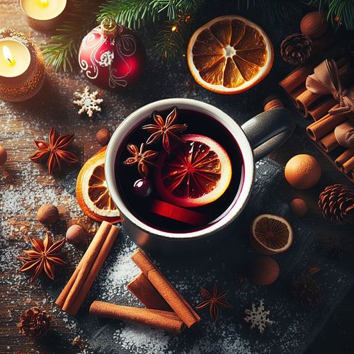 Glühwein en winterkruiden