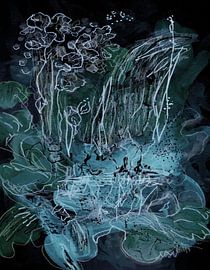 Etherische watertuin van Lori Ann Folz