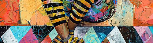 Legs and feet by Eye catching paintings