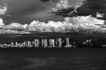 Haven van San Diego - Een zwart-witfoto van Joseph S Giacalone Photography