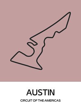 Cota- Racecircuit Austin Texas Amerika van Milky Fine Art