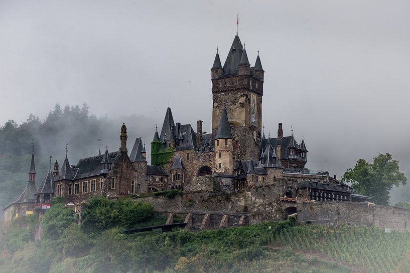 Cochem moated castle by Ron Hermans