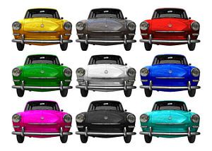 VW 1500 Type 3 en couleur 1 sur aRi F. Huber