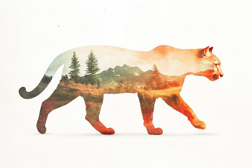 Natuur in dieren van Poster Art Shop