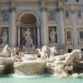 Fontana di Trevi daylight van Rico Heuvel