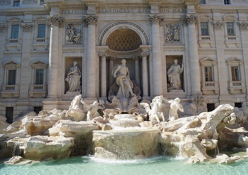 Lumière du jour de la Fontana di Trevi sur Rico Heuvel