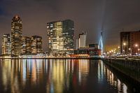 Skyline of the Wilhelmina Pier