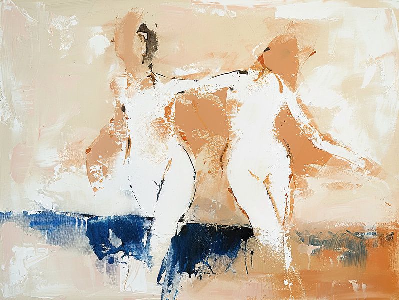 Woman abstract by Abstract Painting
