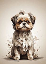 shih tzu by Rizal Azhari