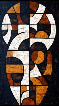 Afrikaanse abstractie van Adriana