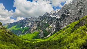 Logar-Tal in den Kamniker Savinja-Alpen in Slowenien