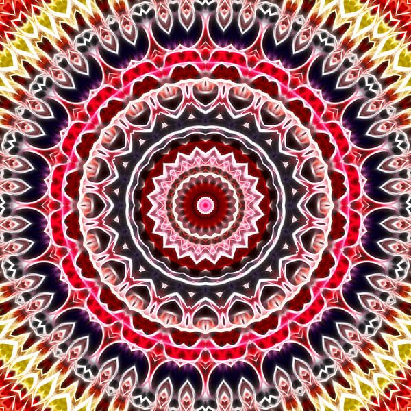 Mandala Fraktal 2 von Marion Tenbergen