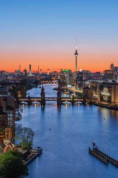 Berlin City Skyline von Robin Oelschlegel