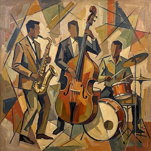 Jazztrio in gebroken ritme