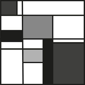 Composition-3-Piet Mondrian van zippora wiese