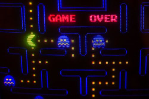 Pacman Game over