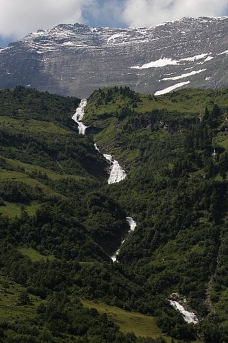Waterval in Oostenrijk