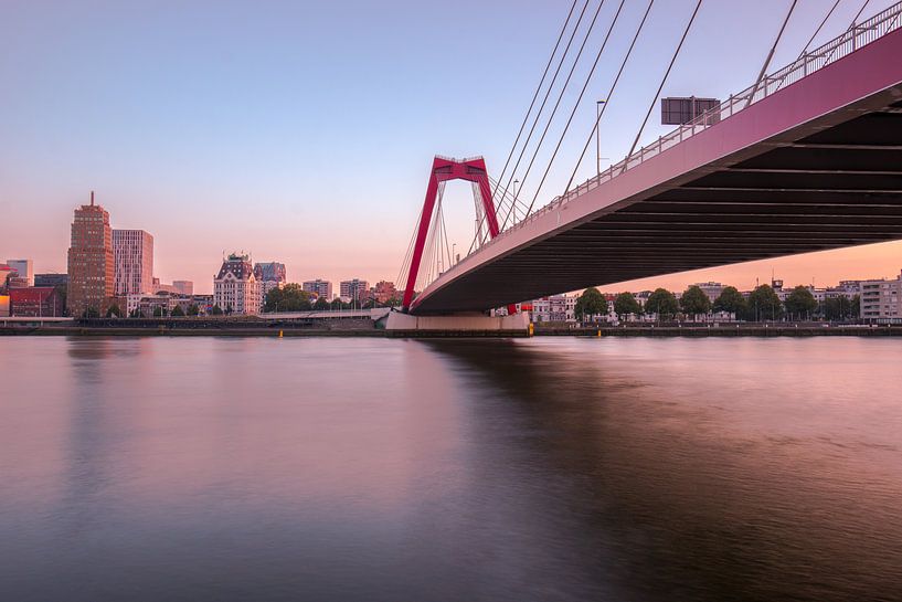 Zonsopgang Willemsbrug von AdV Photography