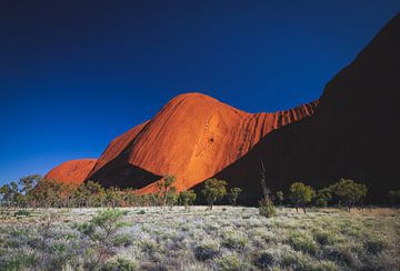 Lever de soleil sur Uluru II sur Ronne Vinkx