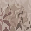 Botanische kunst in neutrale aardetinten nr. 4 van Dina Dankers thumbnail