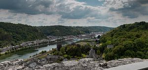 Panoramablick auf Dinant von Sebastian Stef