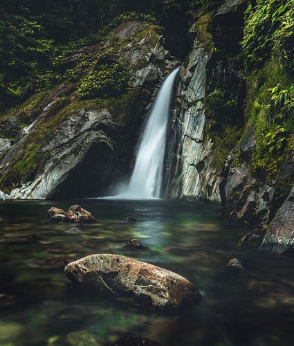 Waterfall in New Zealand