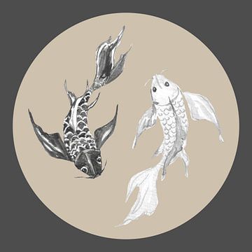 Koi no Wa - Wabi Sabi in balans van Christiane Schott