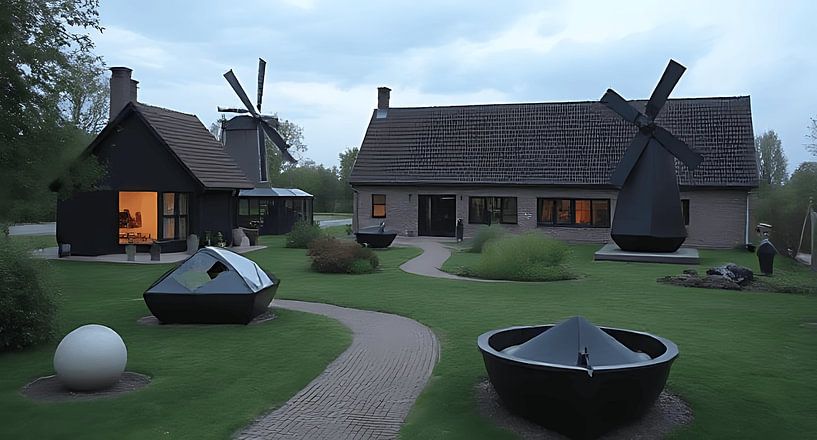Musea van Zuilengalerij van Stilbeeld Studio