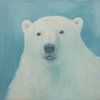 Portrait d'un ours polaire sur Whale & Sons