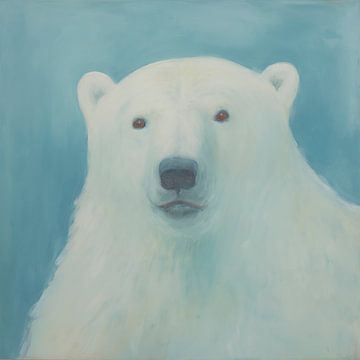 Portret van een IJsbeer van Whale & Sons